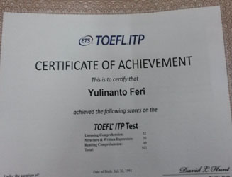 Panduan Tes TOEFL ITP